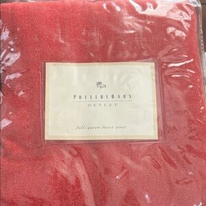 Pottery Barn Scarlet Duvet Cover